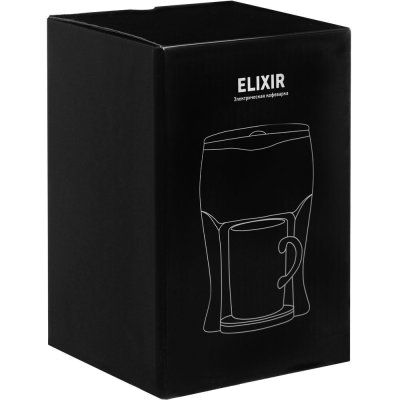 Электрическая кофеварка Elixir, белая