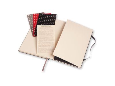 Еженедельник Moleskine Classic (горизонтальный, 2017), Pocket(9x14 см), черный