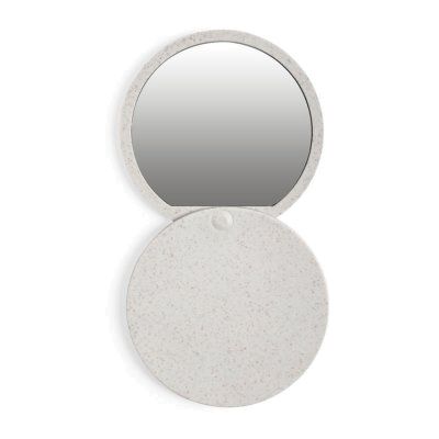 Складное зеркало GRADIOX, пластик с пшеничным волокном, белый