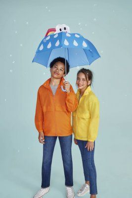 Ветровка детская Surf Kids 210, красная