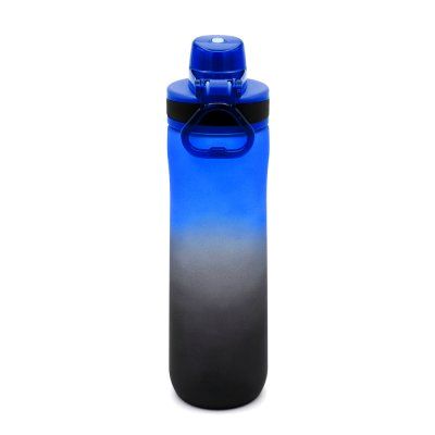 Пластиковая бутылка Verna Soft-touch, синий