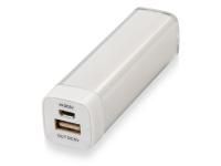 Портативное зарядное устройство Ангра, 2200 mAh, белый