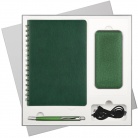 Подарочный набор Vista/Cardin/Tweed (Ежедневник недат А5, Ручка, Power Bank)