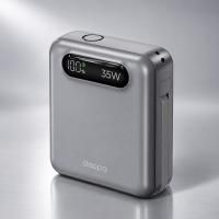 Внешний АКБ NRG Turbo Cable 10000 mAh, 35Вт, графит, Deppa