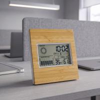 Метеостанция из бамбука Moscow Heat (P)