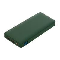 Внешний аккумулятор с подсветкой Анкор Плюс PD (Ancor PD Plus) 10000 mAh, зеленый