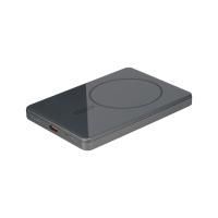 Внешний аккумулятор Оникс PD (Onyx PD) 5000mAh с функцией беспроводной зарядки 15W, серый