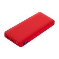 Внешний аккумулятор с подсветкой Анкор Плюс PD (Ancor PD Plus) 10000 mAh, красный