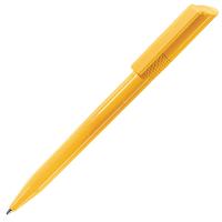 TWISTY, ручка шариковая, ярко-желтый, пластик