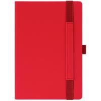Ежедневник недатированный, Portobello Trend, Alpha , жесткая обложка , 145х210, 256 стр, красный/серый