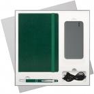 Подарочный набор Voyage BtoBook/Alt/Skyline Plus (Ежедневник недат А5, Ручка, Power Bank)