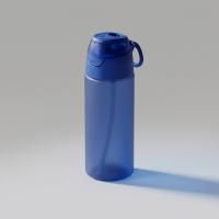 Спортивная бутылка с пульверизатором Spray, 600мл, Waterline, синий (Р)