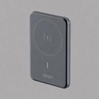 Внешний АКБ NRG MageSafe Alum 5000 мА-ч, 15Вт QI, серый, Deppa