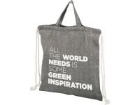 Be Inspired 150 g/m2 рюкзак из переработанного хлопка, heather black
