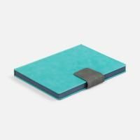 Ежедневник Grande Strap на заказ, датированный, бирюзовый