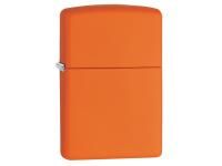 Зажигалка ZIPPO Classic с покрытием Orange Matte, латунь/сталь, оранжевая, матовая, 38x13x57 мм