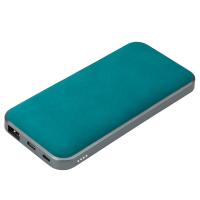 Внешний аккумулятор Ин Велюр (In Velour) 10000 mAh, бирюзовый