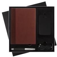 Подарочный набор Velvet/Soul/Galaxy (Ежедневник недат А5, Ручка, Power Bank)