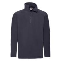 Толстовка "Half Zip Fleece", глубокий темно-синий_S, 100% п/э, 250 г/м2
