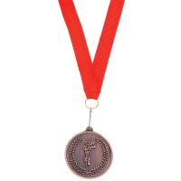 Медаль наградная на ленте  "Бронза"