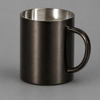 Стальная кружка с двойными стенками Altai, gun metal
