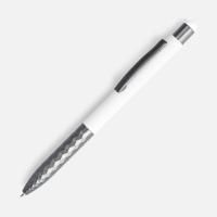 Ручка шариковая Digit Soft Touch со стилусом, белая