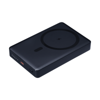 Внешний аккумулятор Атлантис Плюс PD (Atlantis PD Plus) 10000mAh с функцией беспроводной зарядки 15W, синий