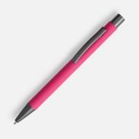 Ручка шариковая Atento Soft Touch, розовая