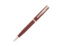 Ручка шариковая Pierre Cardin коллекция ГАММА КЛАССИКА (GAMME CLASSIC). Корпус - латунь. Цвет - терракотовый. Упаковка Е
