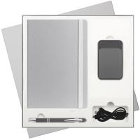 Подарочный набор Marseille soft touch BtoBook/Comet/Starlight (Ежедневник недат А5, Ручка, Power Bank)