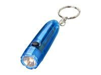 Брелок-фонарик Bullet, синий прозрачный
