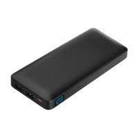 Внешний аккумулятор с цветной подсветкой Анкор Макс Плюс PD (Ancor PD Max Plus) 10000 mAh, черный
