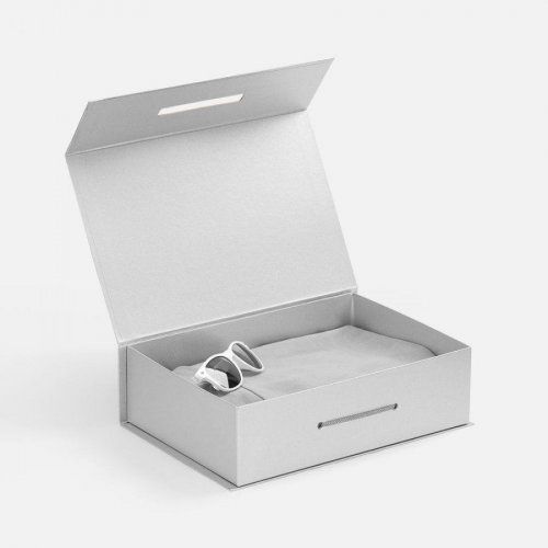 Коробка Case, серебристая