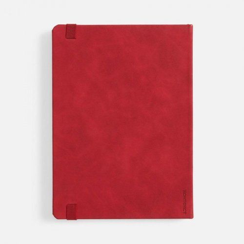 Ежедневник Urban Hard, недатированный, красный