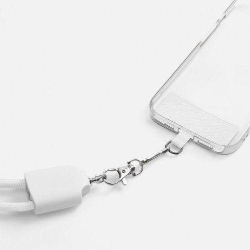 Кабель-ланьярд energyFlex Pro, белый
