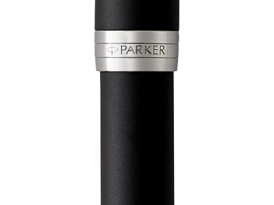 Ручка роллер Parker Sonnet  Matte Black CT, стержень: F, цвет чернил: black, в подарочной упаковке