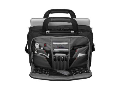 Портфель WENGER BC-Pro для ноутбука 14-16'', черный, баллистический нейлон, 40 x 16 x 29 см, 11 л