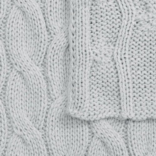 Плед Norra, серебристо-серый меланж