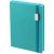 Ежедневник New Factor Metal, бирюзовый Ежедневник New Factor Metal, бирюзовый