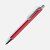 Ручка шариковая Lobby Soft Touch Chrome, красная