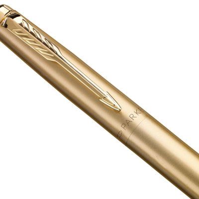 Ручка шариковая Parker Jotter XL Monochrome Gold, золотистая