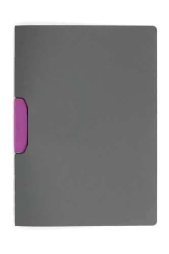 230400-8 Папка DURASWING COLOR с розовым клипом