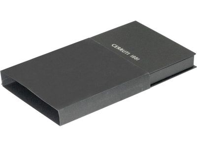 Блокнот с флеш-картой USB 2.0 на 4 Гб Cerruti 1881, черный