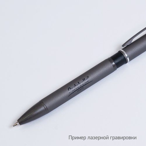 Шариковая ручка АйПи Хамелеон (IP Chameleon), черная