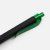 Ручка шариковая Prodir QS01 PRT-T Soft Touch, черная с зеленым Ручка шариковая Prodir QS01 PRT-T Soft Touch, черная с зеленым