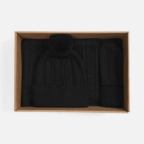 Набор Knit Beat, черный
