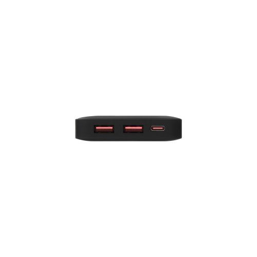 Внешний аккумулятор с подсветкой Анкор Плюс PD (Ancor PD Plus)10000 mAh, черный