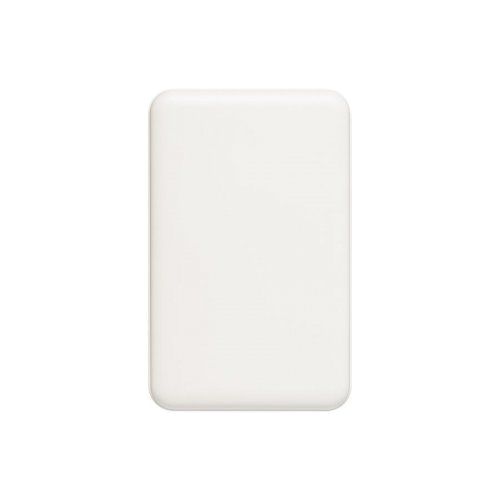 Внешний аккумулятор Ларго PD (Largo PD) 5000mAh с функцией беспроводной зарядки 15W, белый