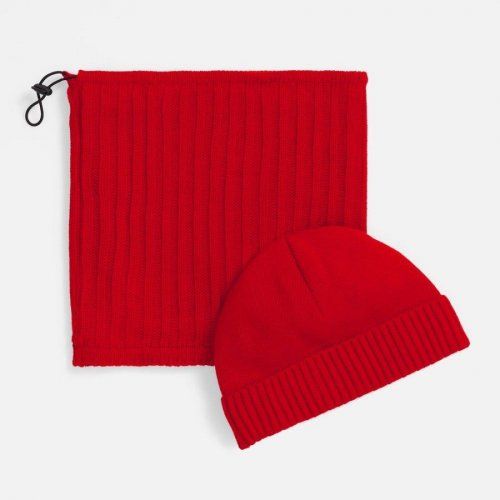 Шапка ComFleece, красная