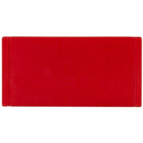 Лейбл из ПВХ Dzeta, XS, красный